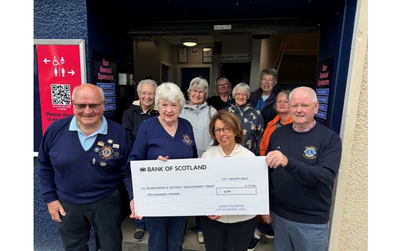 Roar-some! City of Dundee Lions support community-run public toilets in Blairgowrie and Rattray Roar-some! City of Dundee Lions support community-run public toilets in Blairgowrie and Rattray